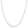 Sterling Silver 1.4mm Singapore Chain Necklace