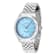 Invicta Specialty 36mm Light Blue Dial Stainless Steel Band Quartz Watch