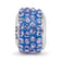 Sterling Silver Reflections Blue Full Preciosa Crystal Bead