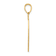 14k Yellow Gold Emergency Medical Technician Pendant