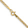 14k Yellow Gold 2.40mm Semi-Solid Mariner Chain 22 inch