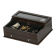 Mele and Co Hampden Men's Glass Top Wooden Dresser Top Valet