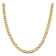 14k Yellow Gold 8.3mm Flat Cuban 20 Inch Chain