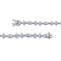 CZ Symmetrical Statement Bracelet In Sterling Silver 10.00ctw