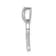Rhodium Over 14K White Gold Diamond Aries Zodiac Pendant