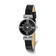 Ladies Charles Hubert Stainless Steel Black Dial Watch