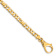 14k Yellow Gold 5.8mm Hand-polished Fancy Link Bracelet