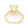 Lab-Grown Diamond Solitaire Ring In 14K Yellow Gold 4.00ct