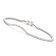 CZ Bezel-Set Tennis Bracelet In Sterling Silver