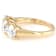 Lab-Grown Diamond Three-Stone Ring In 14K Gold 5.00ctw