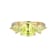 Green Cubic Zirconia 18k Yellow Gold Over Sterling Silver August
Birthstone Ring 4.79ctw