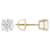 Lab-Grown Diamond Stud Earrings In 10K Gold 2.00ctw