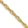 14K Yellow Gold 2mm Singapore Chain Necklace