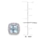 Aquamarine and Diamond 10K White Gold Earrings 1.79ctw