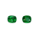 Tsavorite 6.05x5mm Cushion Matched Pair 1.35ctw