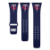 Gametime MLB Minnesota Twins Navy Silicone Apple Watch Band (42/44mm
M/L). Watch not included.