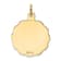 14k Yellow Gold 25th Anniversary Disc Charm