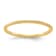10K Yellow Gold 1.2mm Twisted Wire Pattern Stackable Expressions Band
