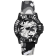 Armani Exchange Men's Classic White Dial, Two-tone Fabric Watch