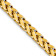 14k Yellow Gold 5mm Diamond-Cut Wheat Link 20 Inch Chain