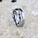GOLDWYN Braided 14k Gold Inlay Domed Tungsten Ring 8mm