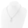 Rhodium Over Sterling Silver 3-5.5mm Freshwater Cultured Pearl LETTER B
18-inch Necklace