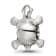 Sterling Silver Turtle Bead
