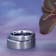 SHEFFIELD Flat Beveled Edges Tungsten Ring with Brushed Center 6mm
