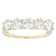 Lab-Grown Diamond Five-Stone Band Ring In 14K Gold 2.00ctw