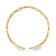 14K Yellow Gold Open Hearts Toe Ring