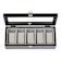 Mele and Co Tate Glass Top Wooden Watch Box