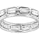Baguette CZ Eternity Band Ring 2.88ctw In Sterling Silver