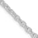 Rhodium Over Sterling Silver 2.75mm Cable Chain