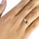 Black Sapphire 14K Gold Over Sterling Silver Ring 0.25ctw