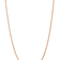 14k Rose Gold 1.75mm Solid Diamond-Cut Rope 18 Inch Chain