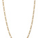 14k Yellow Gold 5.75mm Figaro Link 26 Inch Chain