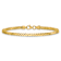 14K Yellow Gold Polished Fancy Link Bracelet