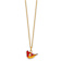 CARMINE Cardinal on Holly Branch Trinket Box