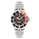 Duxot Atlantica Skeleton Diver Black Dial W/Orange Accent White
Stainless Steel Band Automatic Watch