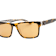Guess Blonde Havana Rectangular Frame / Brown Lenses Sunglasses