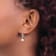 Rhodium Over Sterling Silver 6-7mm Freshwater Cultured Pearl Leverback
Dangle Earrings