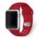 Gametime Carolina Hurricanes Debossed Silicone Apple Watch Band (38/40mm
M/L). Watch not included.