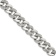 White Cubic Zirconia Stainless Steel Men's Bracelet