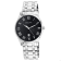 Bulova Men's Classic Black Stainless Steel Watch