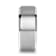 OPTIMUS Raised Center with Brush Finish Tungsten Ring 10mm