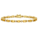 Citrine and Diamond Accent 18k Yellow Gold Over Sterling Silver Tennis
Bracelet 8.10ctw