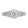 Rhodium Over 14K White Gold Eternal Promise Lab Grown Diamond Halo
Complete Ring 1.008ctw
