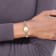 LogoArt University of Wisconsin Pro Two-tone Ladies Watch