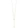 14K Yellow Gold Polished Rosary Necklace