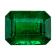 Zambian Emerald 7.9x5.9mm Emerald Cut 1.52ct
